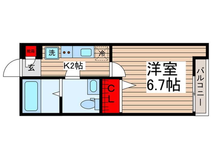 物件間取画像