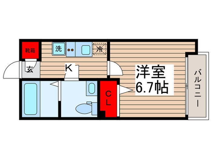 物件間取画像
