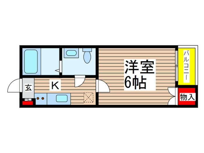 グレイスコート花園の物件間取画像