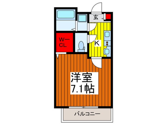 グレース朝日の物件間取画像