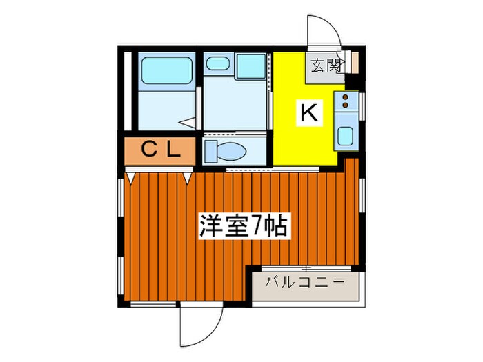 カ－サ東十条５１６の物件間取画像