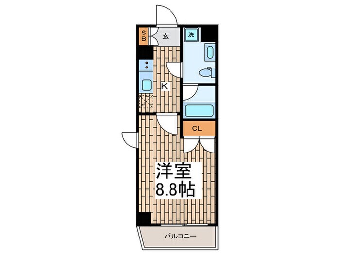 MITEZZA大森Ⅱの物件間取画像