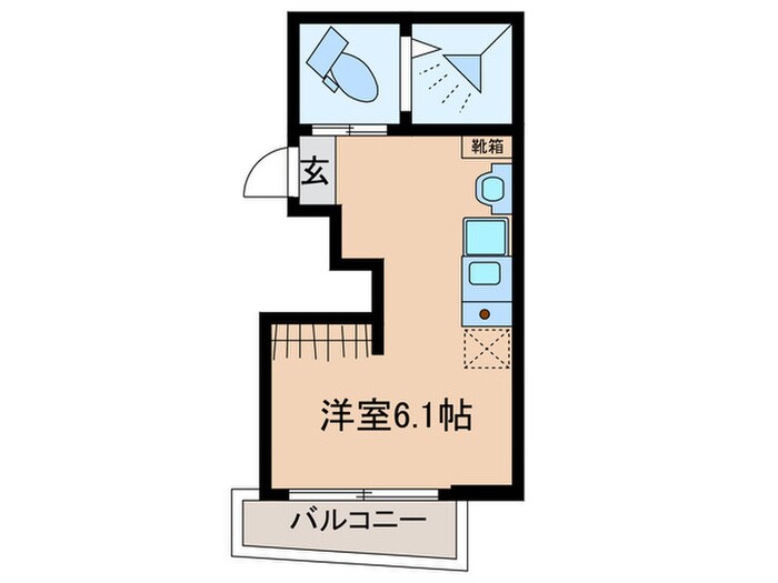Glanz栄町の物件間取画像