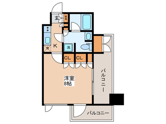 ルフォンプログレ中野坂上の物件間取画像