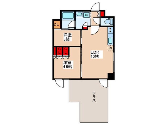 ルフォンプログレ中野坂上の物件間取画像