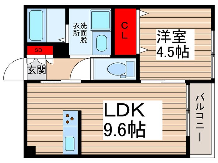 グランドソレイユの物件間取画像