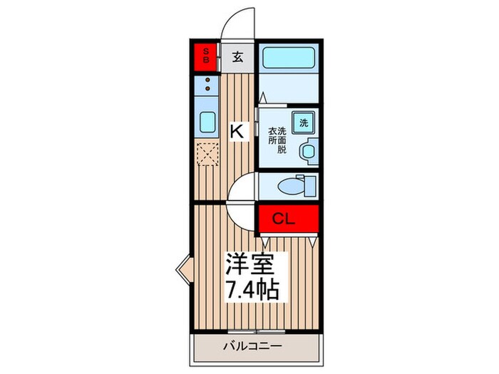 Ｍａｉｓｏｎ　Ｃｌａｉｒｅ南柏の物件間取画像