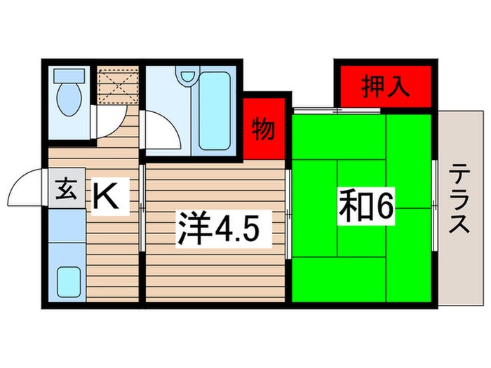 シャンボールの物件間取画像