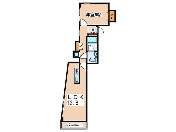 アーバンフラッツ町田の物件間取画像