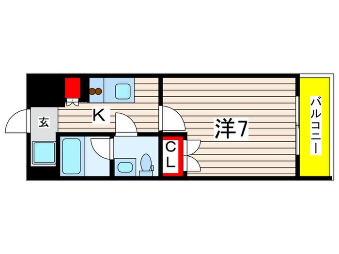 フィットエル森下の物件間取画像