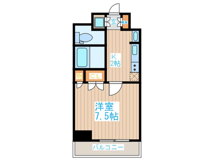 ルーブル中野坂上伍番館の物件間取画像