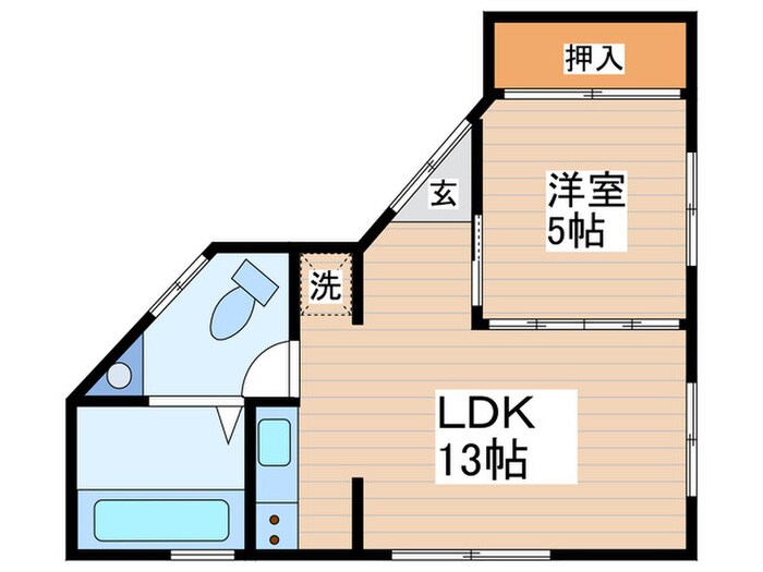 三鷹さくら通り０４４ビルの物件間取画像