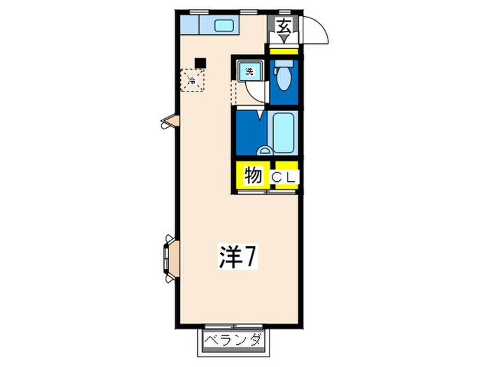 トエムハイツの物件間取画像