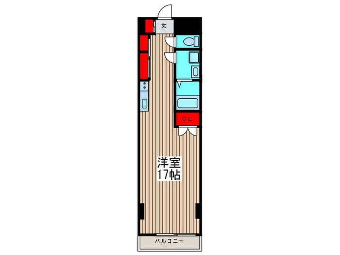 FUKUMI　APARTMENTの物件間取画像