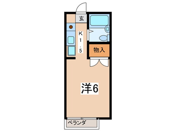 メゾン戸室の物件間取画像