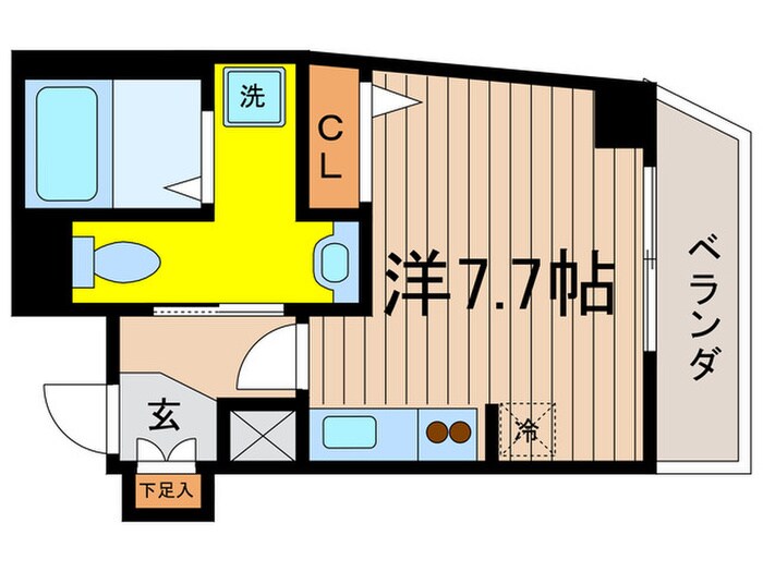 ＳＵＮ ＣＲＥＳＣの物件間取画像