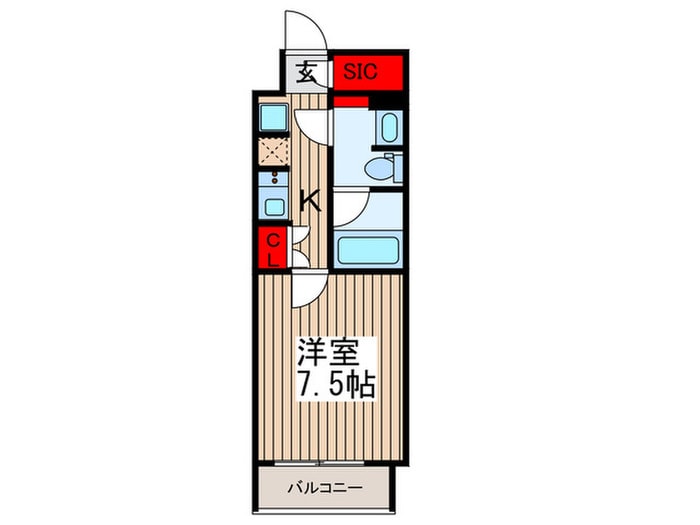 HY´s住吉（902）の物件間取画像