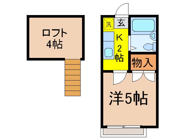 物件間取画像