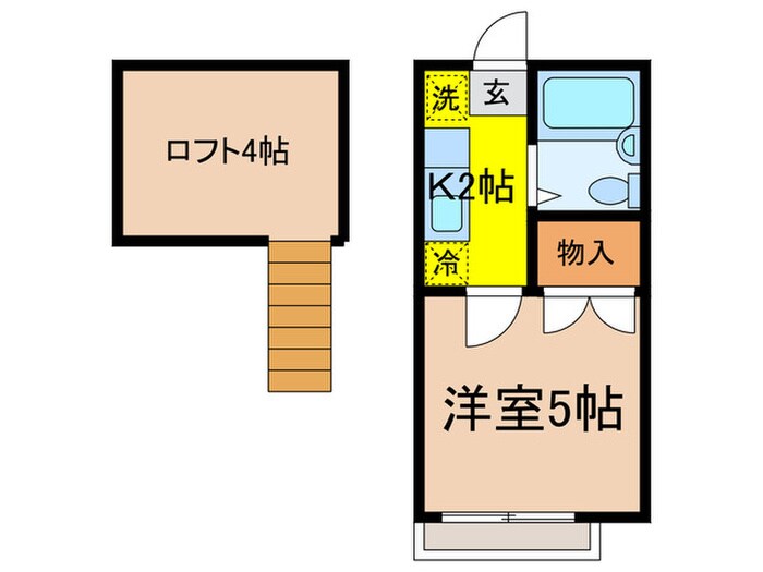 物件間取画像