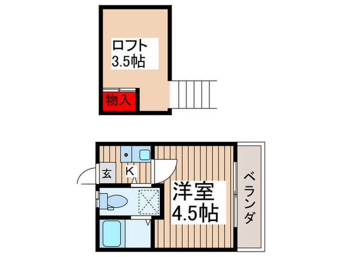 ウイトピア市川の物件間取画像