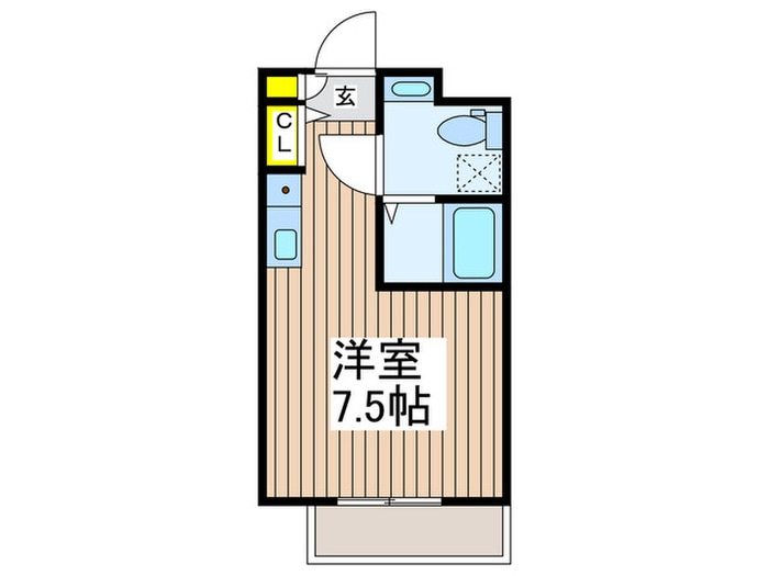 湘南レジデンスの物件間取画像