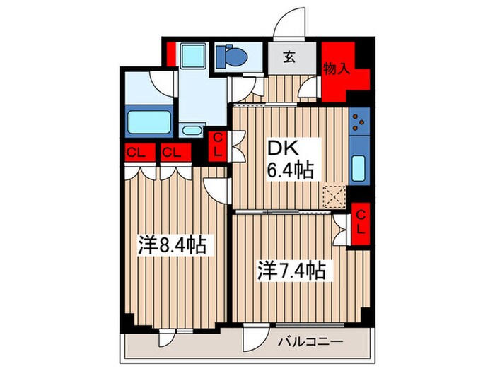 EPAC　Sports　Residenceの物件間取画像