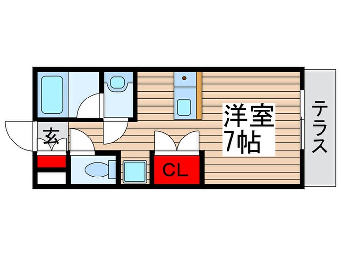 フェリスＫＹの物件間取画像