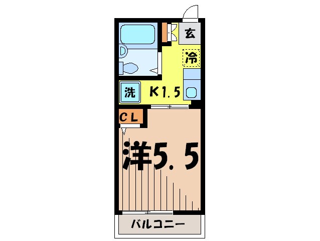物件間取画像