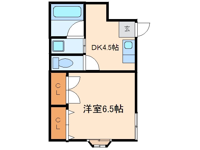 アネックス新小岩の物件間取画像