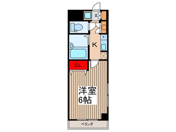 ヤサカハイムⅢの物件間取画像