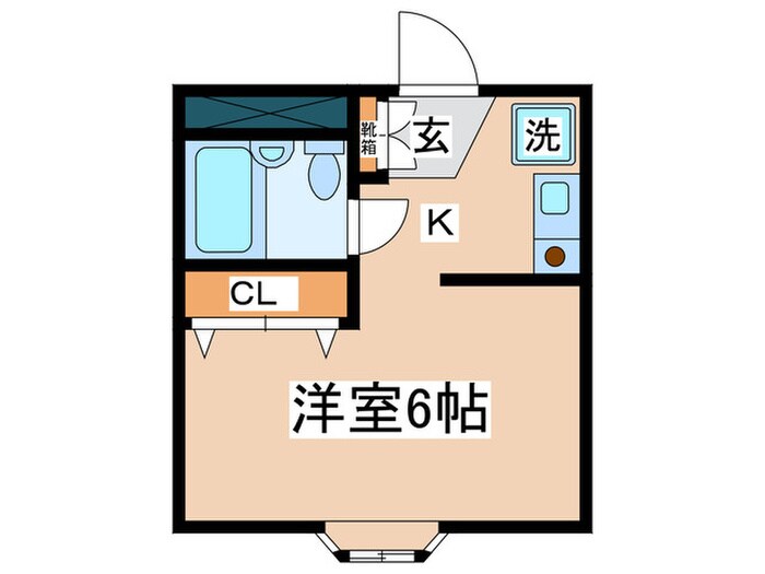 フランシール越野の物件間取画像