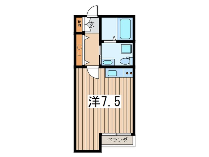 ラ・フェリーチェ西鎌倉の物件間取画像