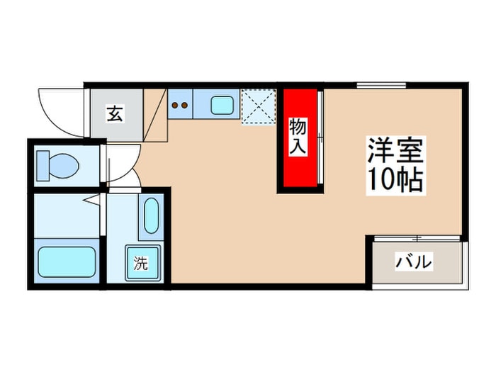 カーサブランカ桜台の物件間取画像