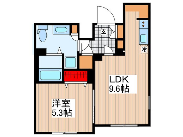 MDM千駄ヶ谷EASTの物件間取画像