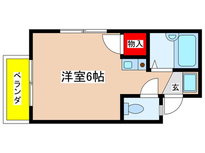 メゾン　Ｚの物件間取画像