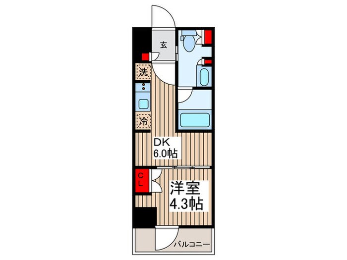 La Sante 上野の物件間取画像