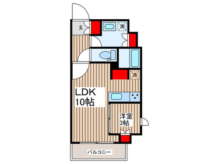 La Sante 上野の物件間取画像