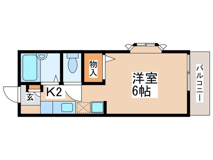 ハイム高松の物件間取画像