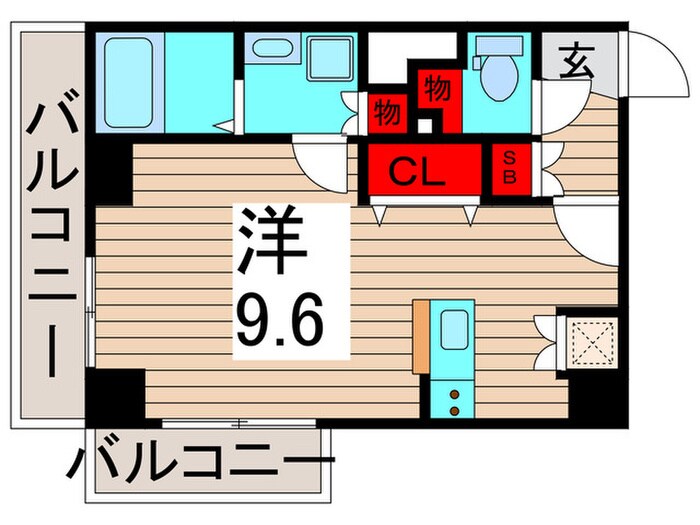 Raffistar KAMEARIの物件間取画像