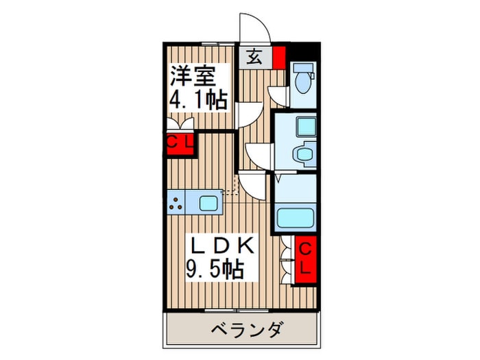 サンガーデンの物件間取画像