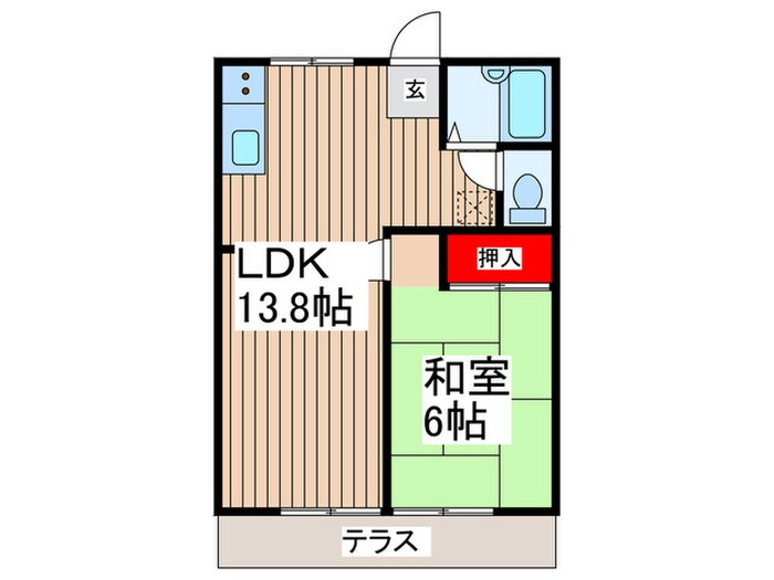 物件間取画像