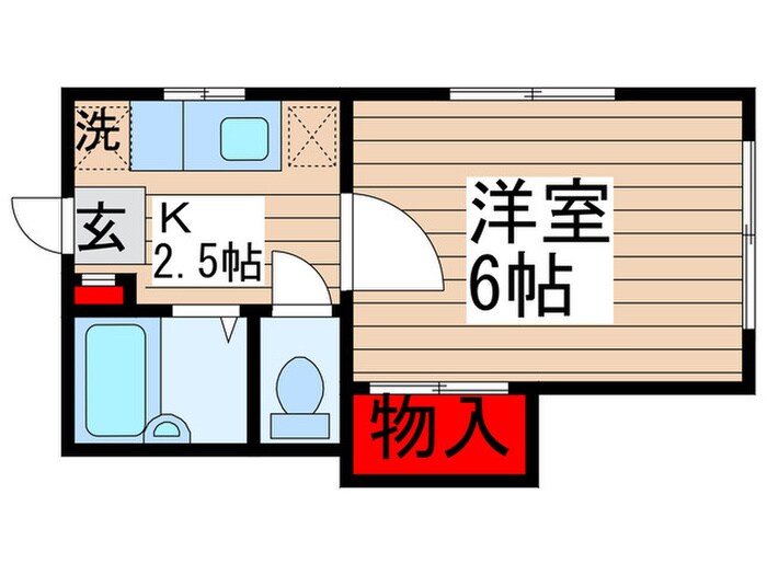 リエス蘇我の物件間取画像