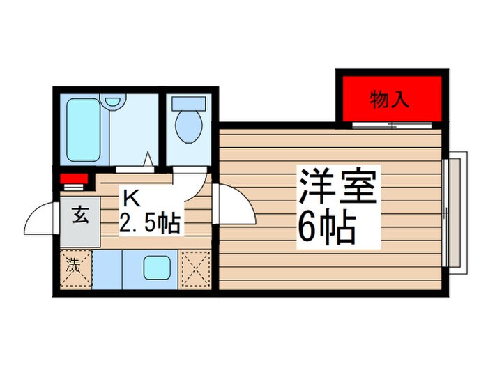 リエス蘇我の物件間取画像