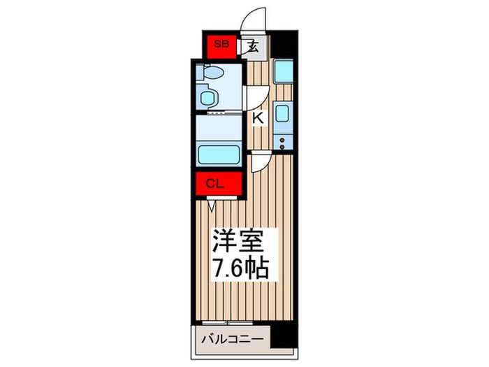 アルファコート西川口１９の物件間取画像