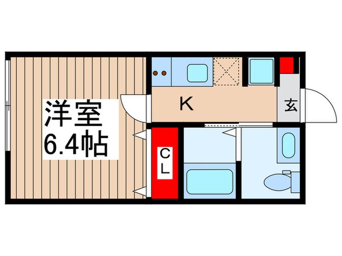 キャメル南古谷駅前通A棟の物件間取画像