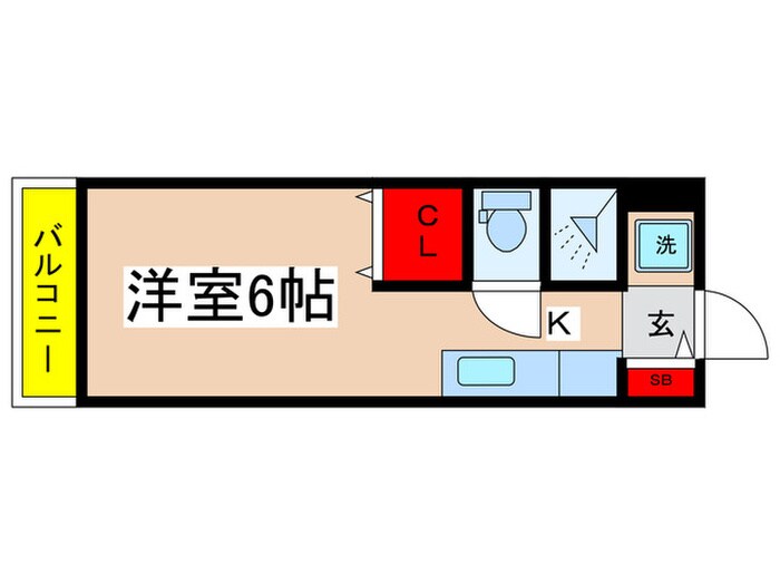 プリモタウンの物件間取画像