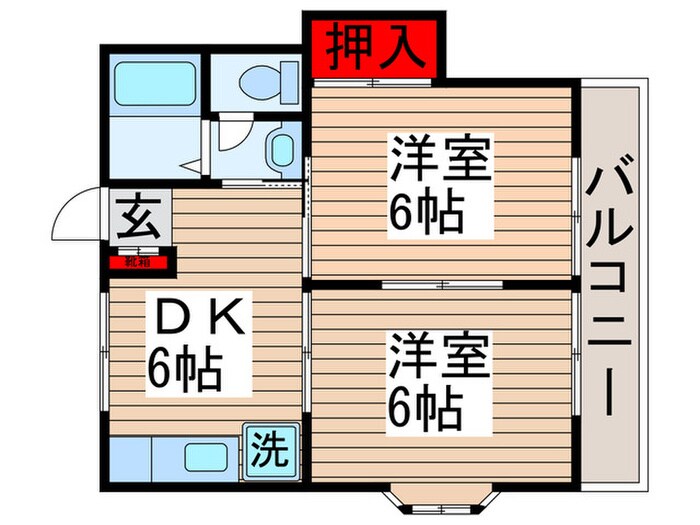 物件間取画像