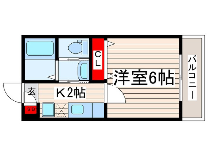 物件間取画像