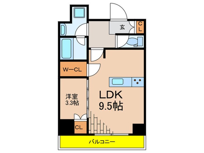 ONE ROOF RESIDENCE TAMACHIの物件間取画像