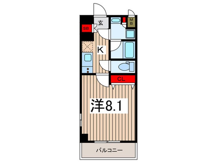 ベルヴィーユ龍賀台の物件間取画像